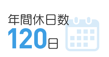 年間休日数117日